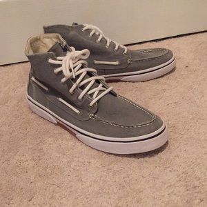 Men's high top sperrys
